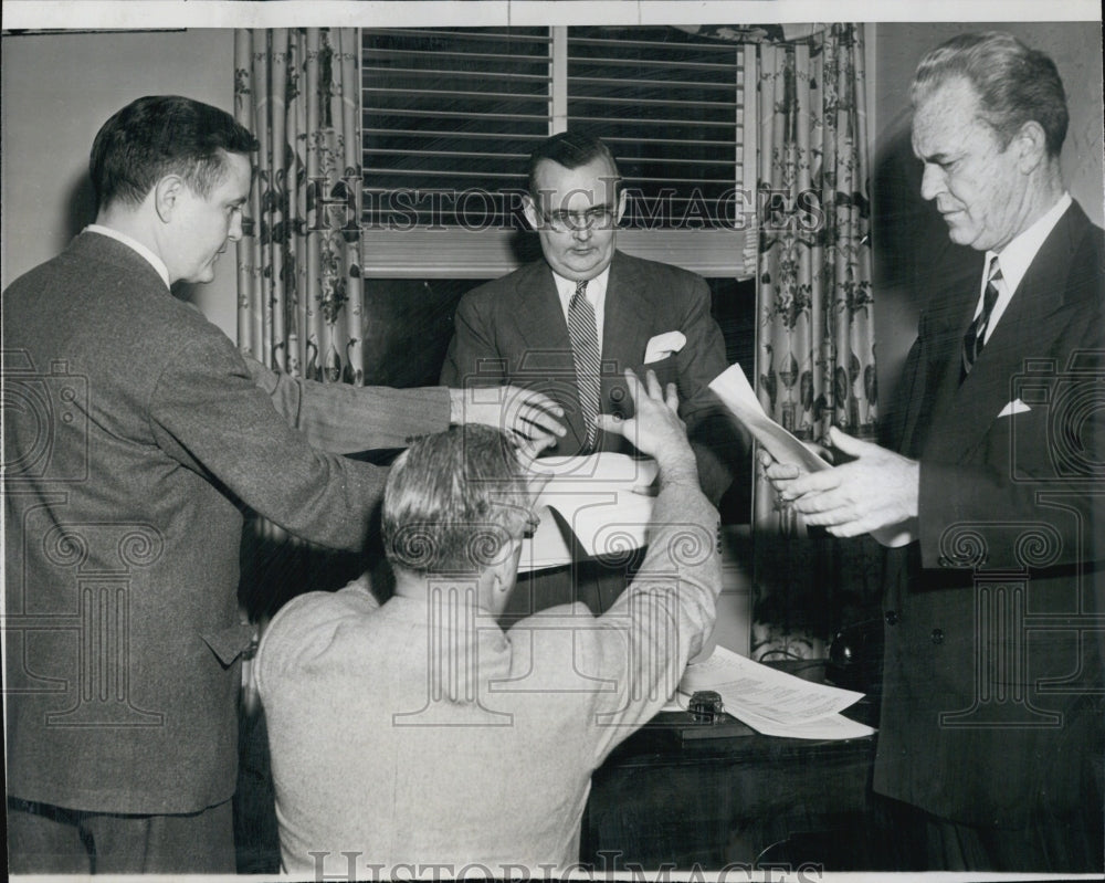 1952 Arthur Vandenburg, Executive Presidential Assistant-Historic Images