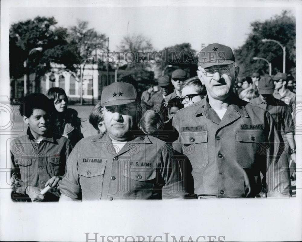 1973 National Guardsmen March For Disadvantaged Youth-Historic Images