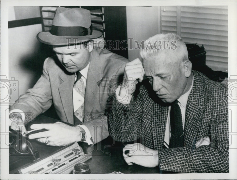 1955 Eugene Walker, Suspect of Attempted Murder & Pat Kealey-Historic Images