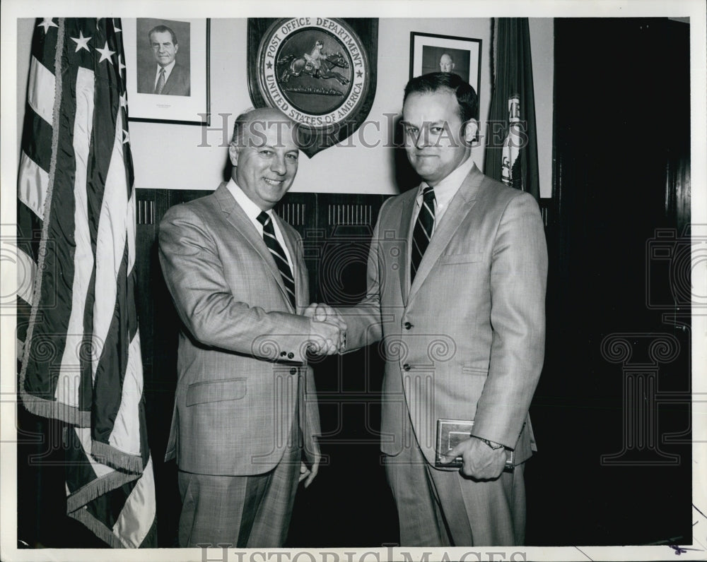 1970 Boston Postal District Officer George Walker David Walker-Historic Images