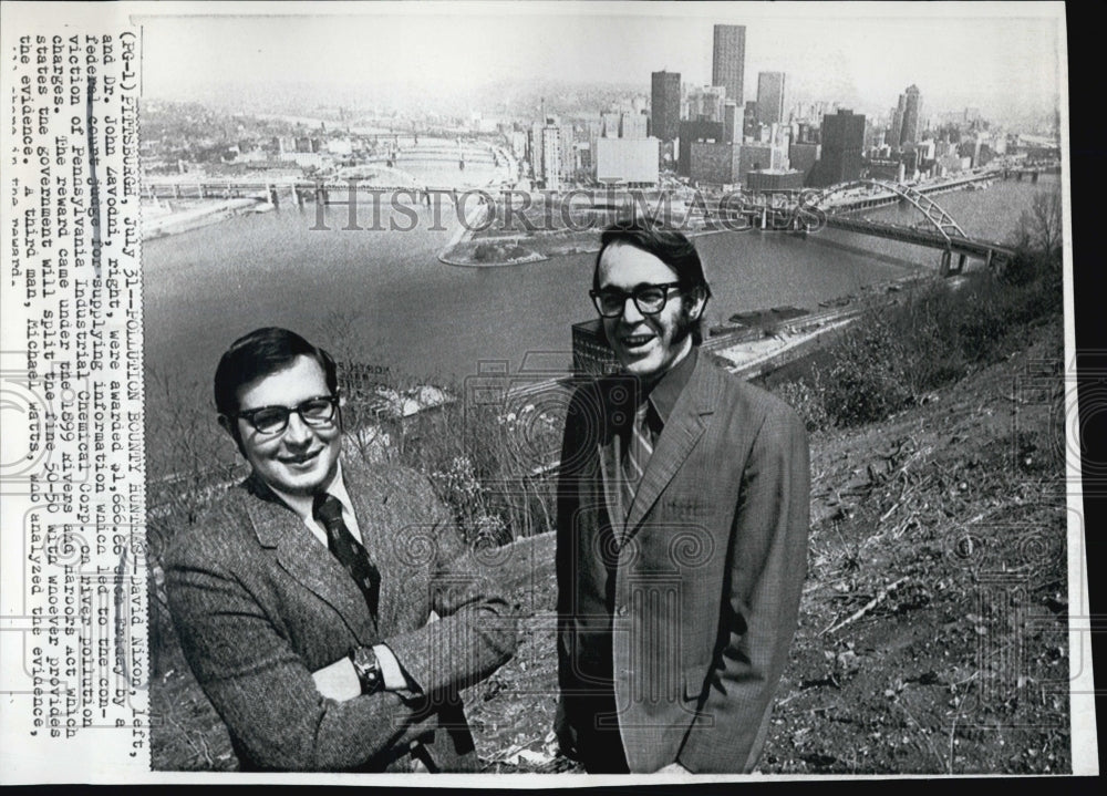 1971 David Nixon And Dr. John Zavodni-Historic Images