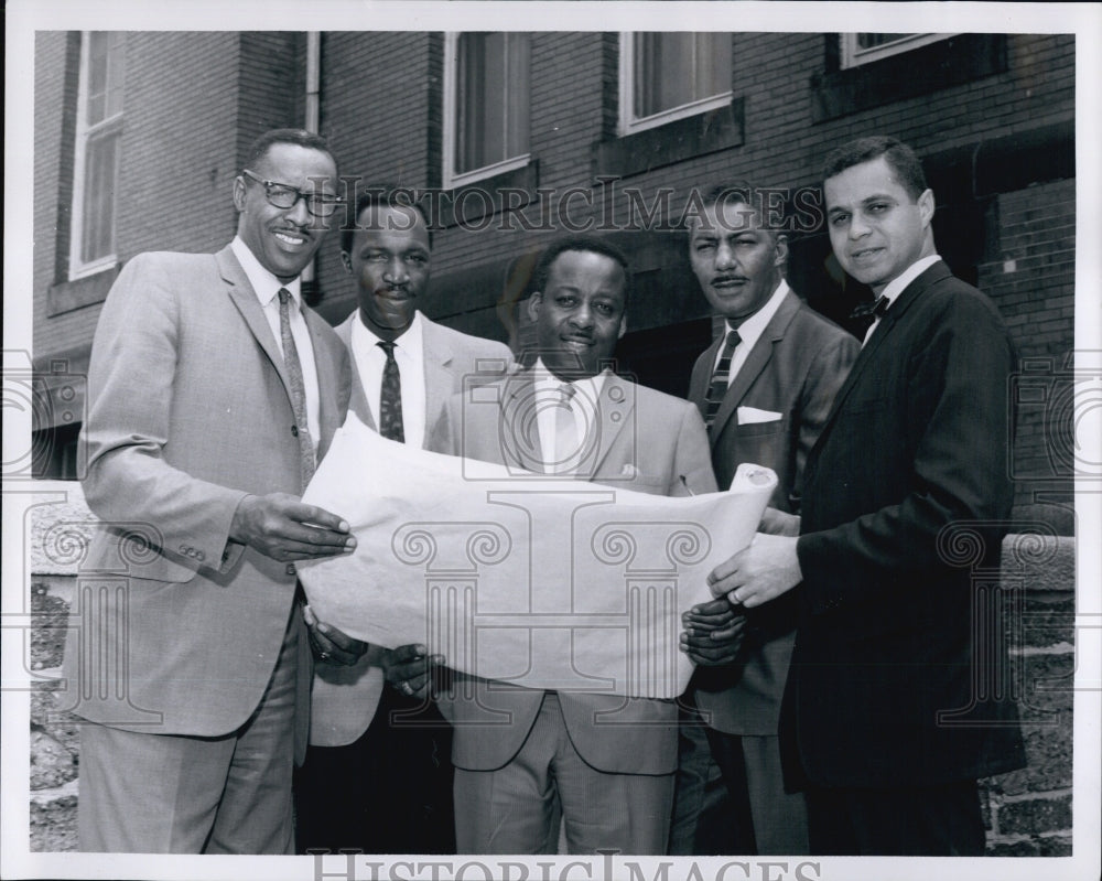 1968 Press Photo State Enterprises Officers - Historic Images
