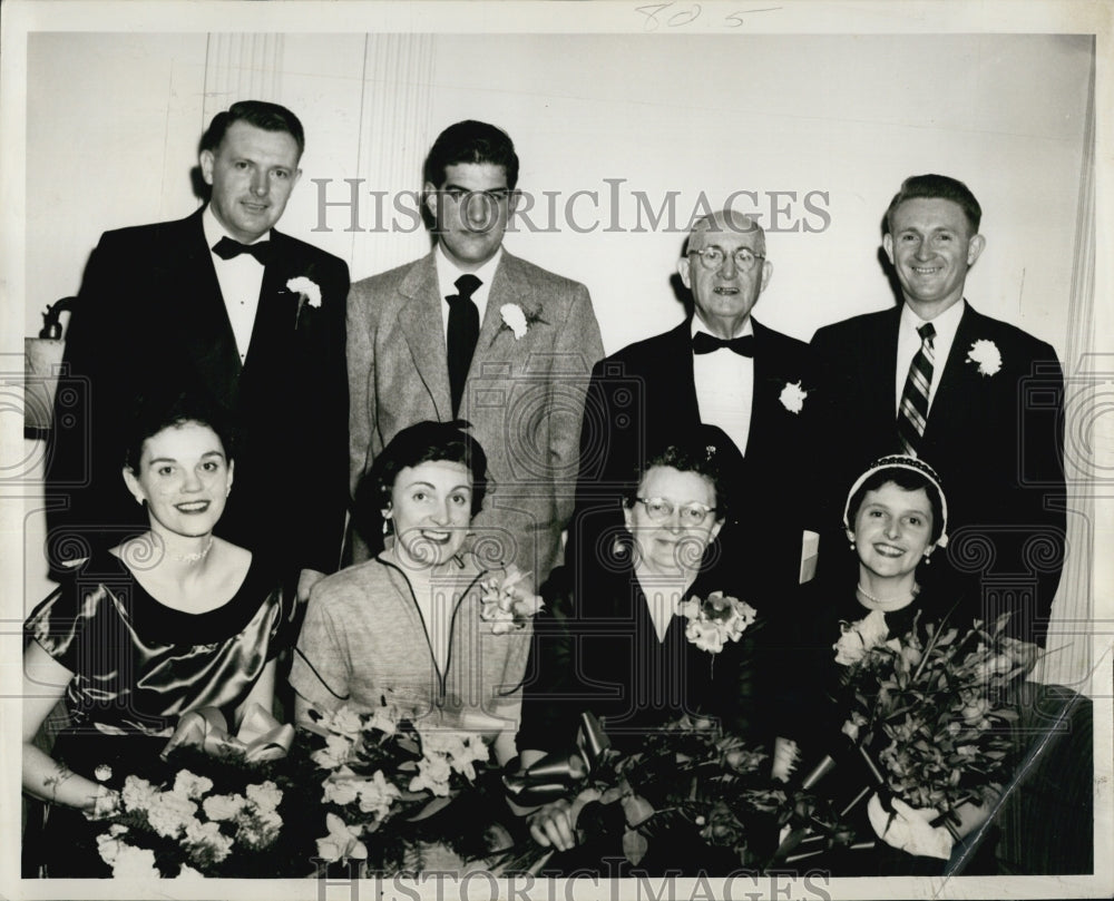 1952 William "Bustin Bill" Fitzgerald's Family at Hotel Commander-Historic Images