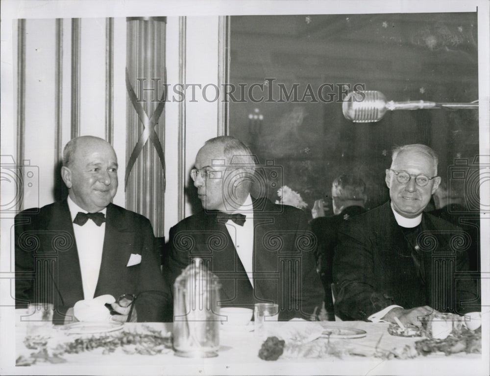 1950 Judge George Sweeney, Francis Farrell, Rev. Frances Lucey-Historic Images