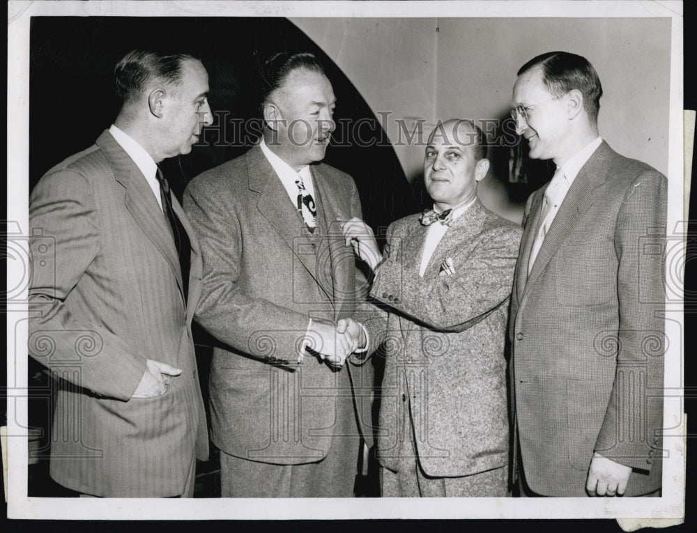 1953 Maurice Lifson,Joseph Sweeney, Frank Sweeney, Ed Trumbour-Historic Images