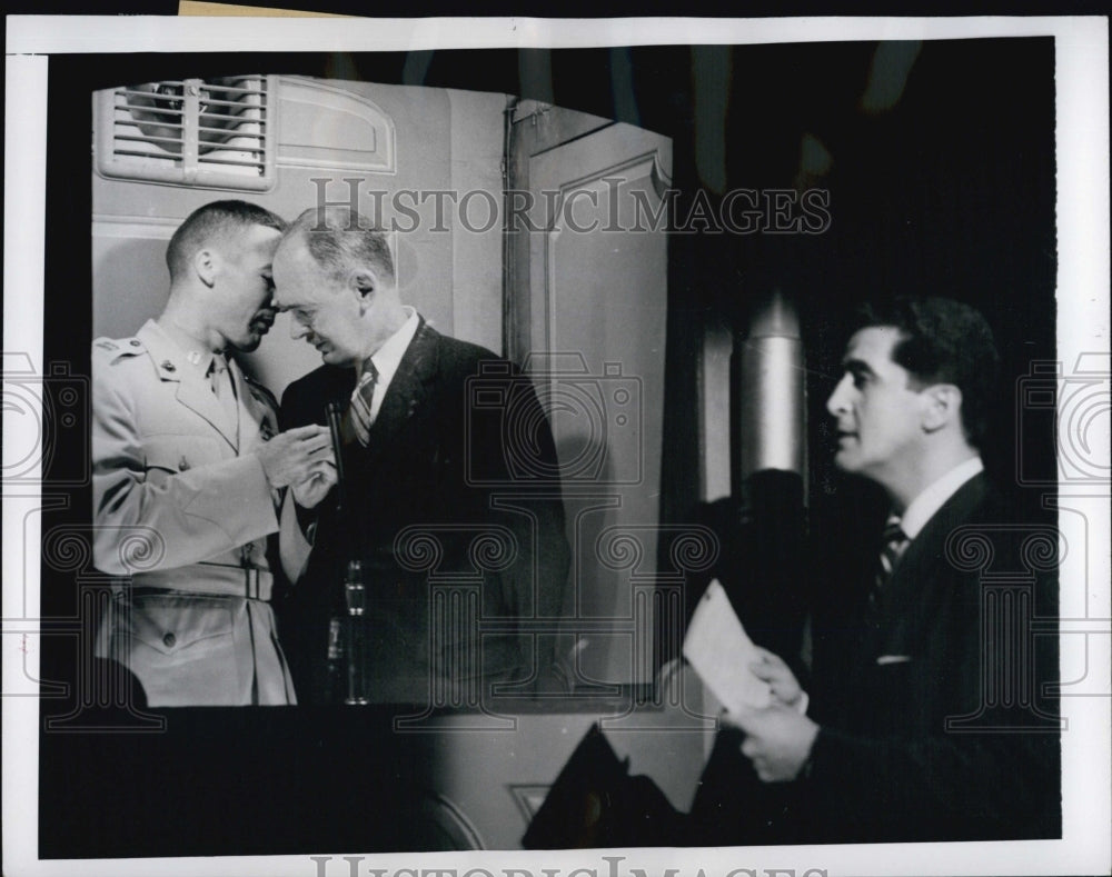 1955 Marine Capt. Richard McCutchen won The $64,000 Question-Historic Images