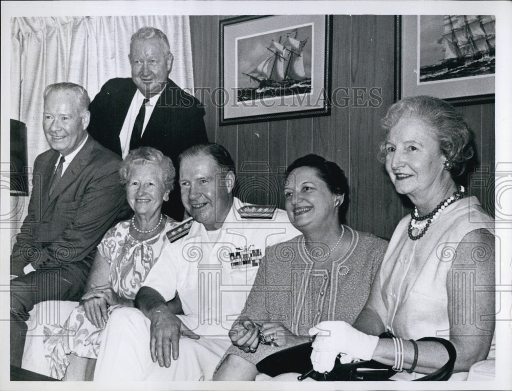 1965 Admiral John Lynch, Virginia Lynch, Nora Lynch, Daniel Lynch-Historic Images