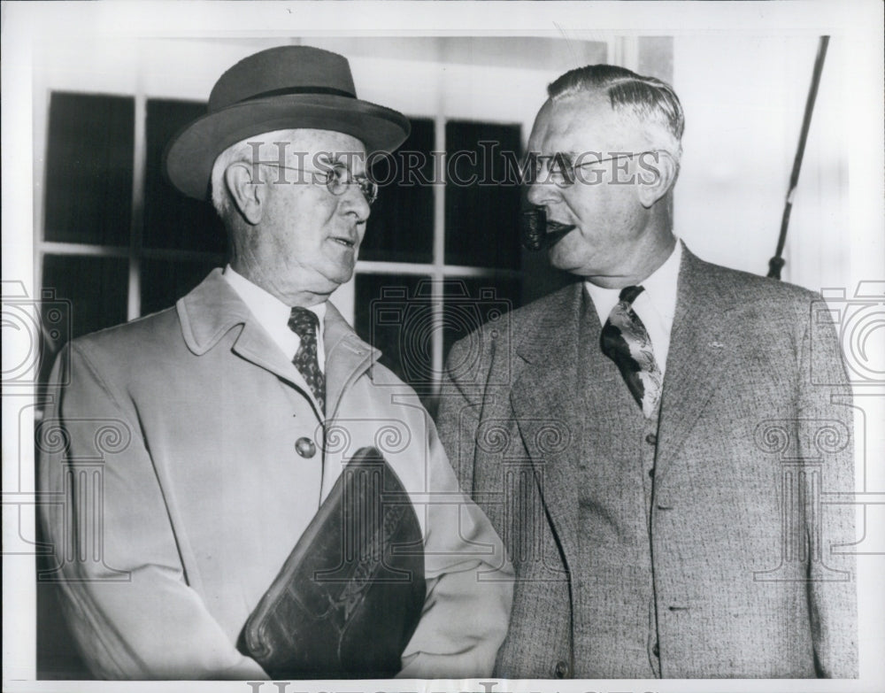 1952 Secretary Commerce Charles Sawyer President Assistant Steelman-Historic Images