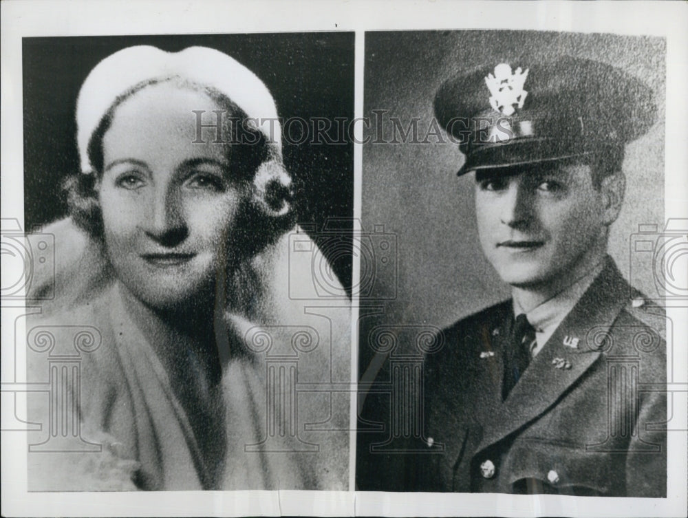 1953 Colonel & Mrs Jacquard Rottschild Daughter Susan Age 9 Slain-Historic Images