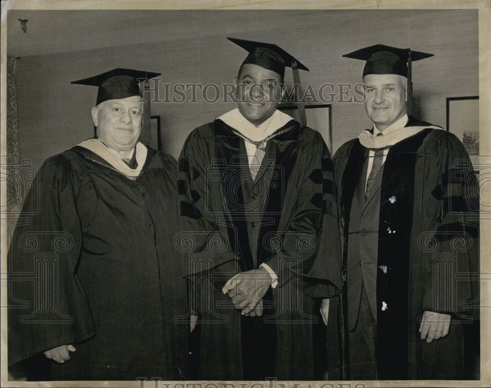 1966 Former Director of USIA Carl Rowan Speaks at Dean Jr College-Historic Images