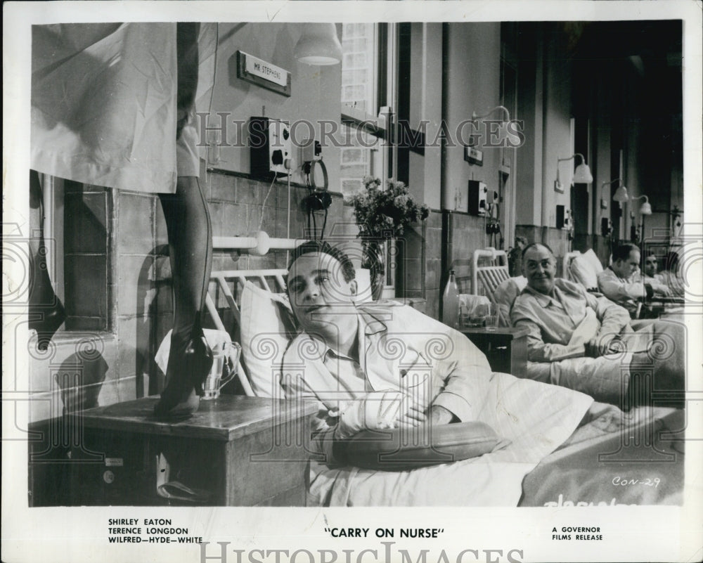 1960 Actor Kenneth Connor in &quot;Carry On Nurse&quot;-Historic Images