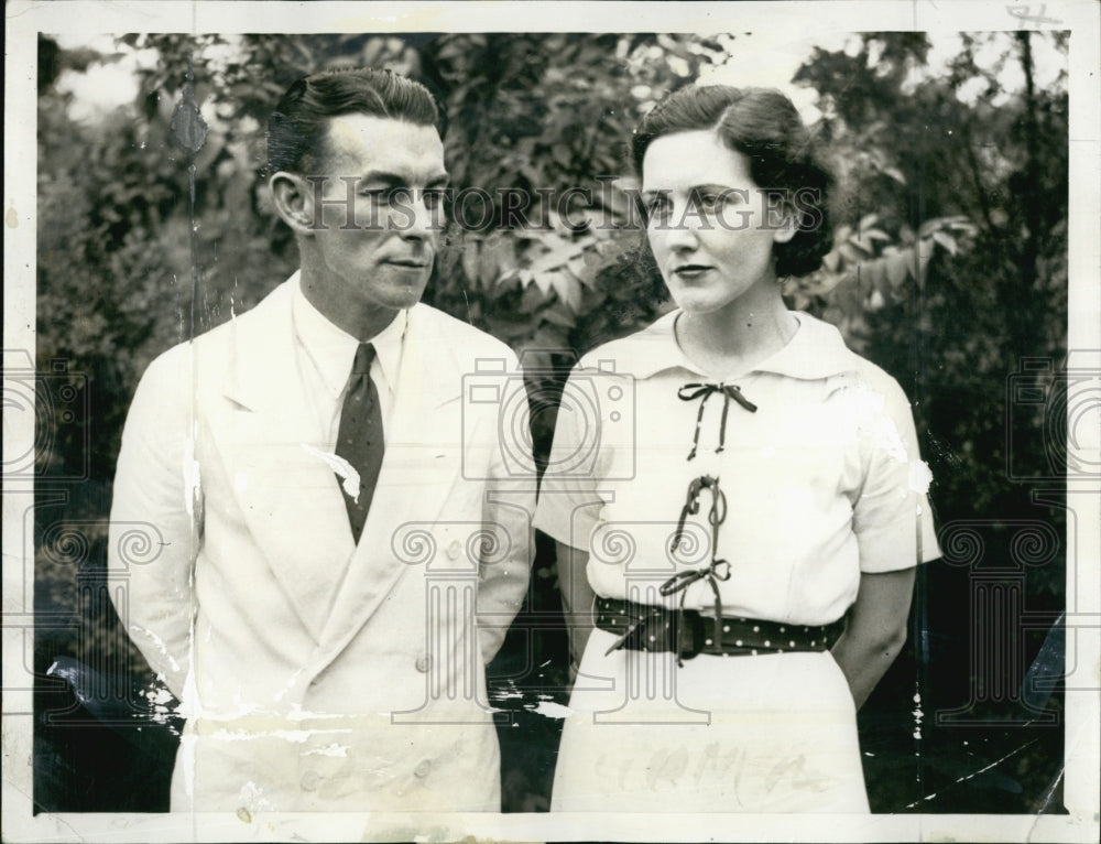 1934 Mr &amp; Mrs Charles Connor Parents of Kidnapped Baby Bobby-Historic Images