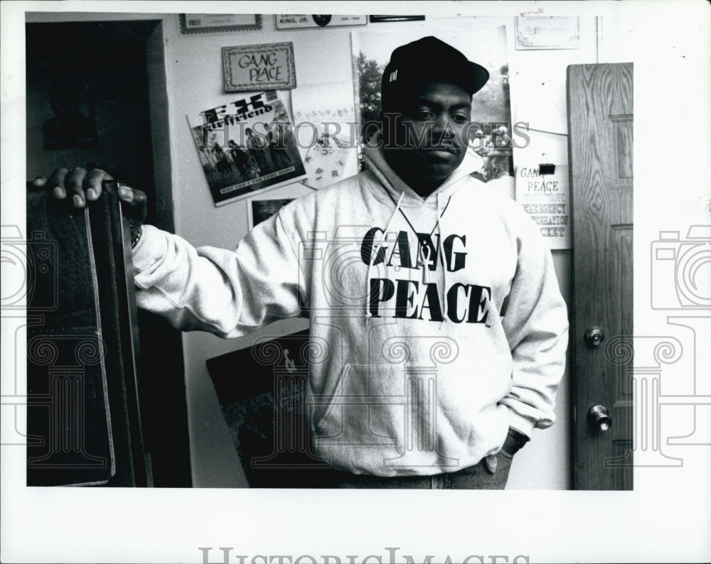 1994 Rodney Dailey of &quot;Gang Peace&quot;-Historic Images