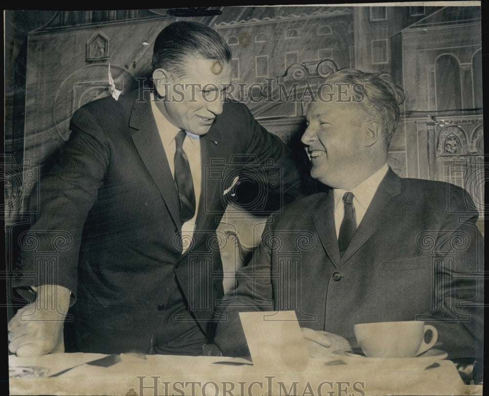 1961 Massachusetts Mayors Association Luncheon Sheraton Plaza-Historic Images