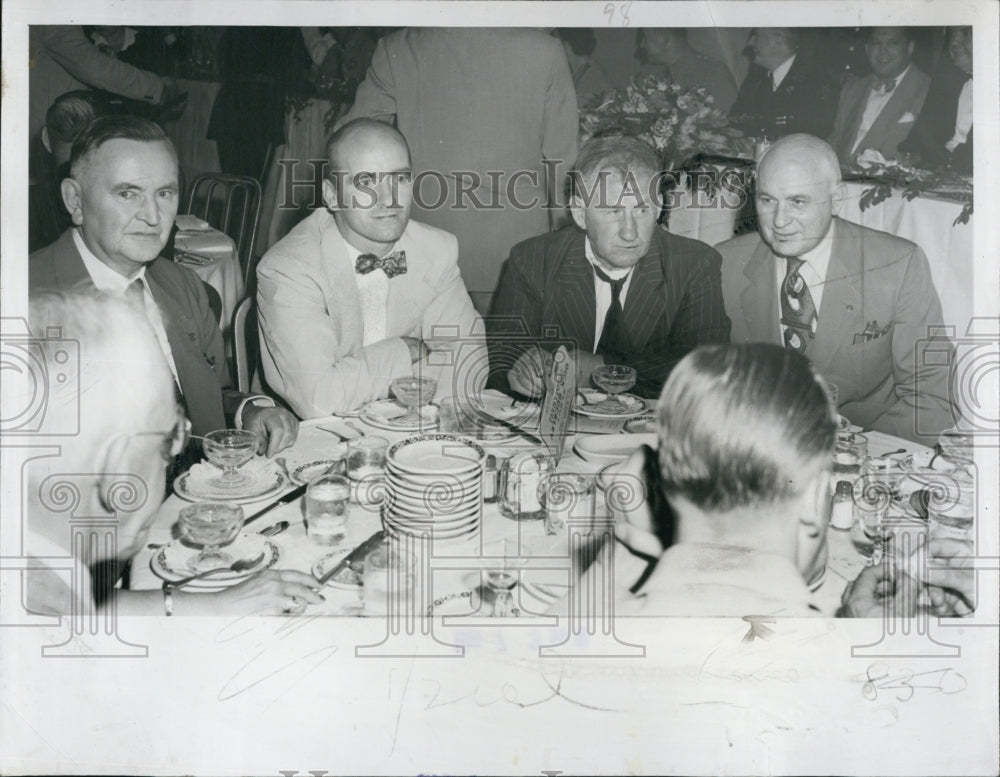 1951 3 Mayors  Ex-Mayor John Lynch Mayor Francis Murray Mayor Andrew-Historic Images