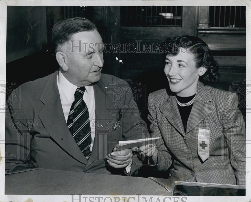 1966 John Lynch Pres University Trust Co honorary membership-Historic Images