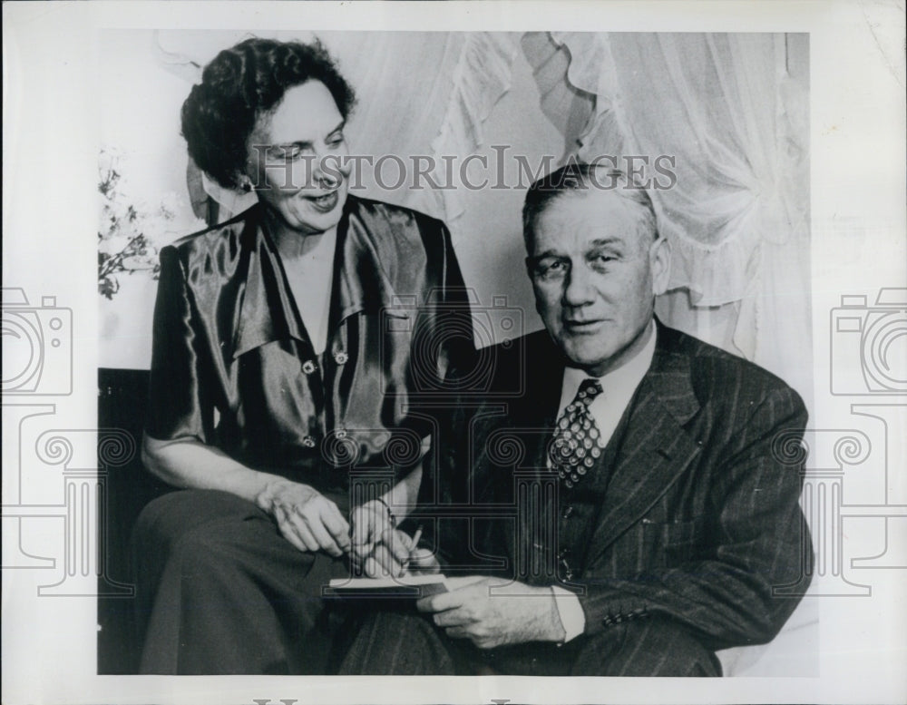 1949 John Battle Democratic Candidate And Virginia's Governor-Historic Images