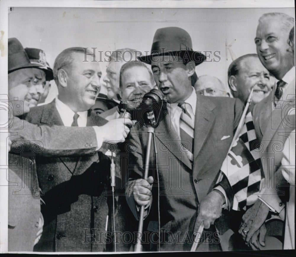 1952 Adlai Stevenson in Baltimore With Stickle, Alesandro, O'Connor-Historic Images