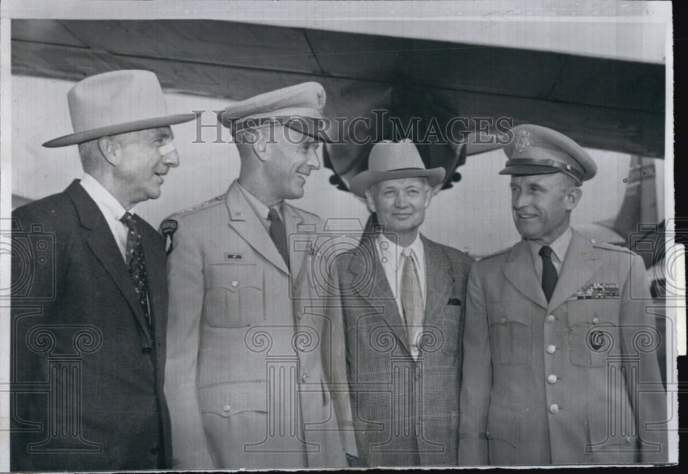 1955 Gen Wilton Persons DptyAsst Pres Gen Maxwell Taylor Chief Staff-Historic Images