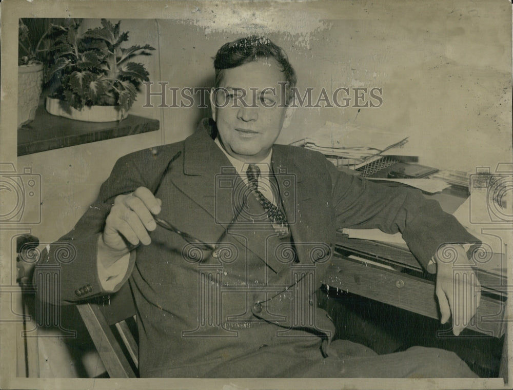 1950 Boston Univ Psychology Professor Dr Willem Pinard-Historic Images