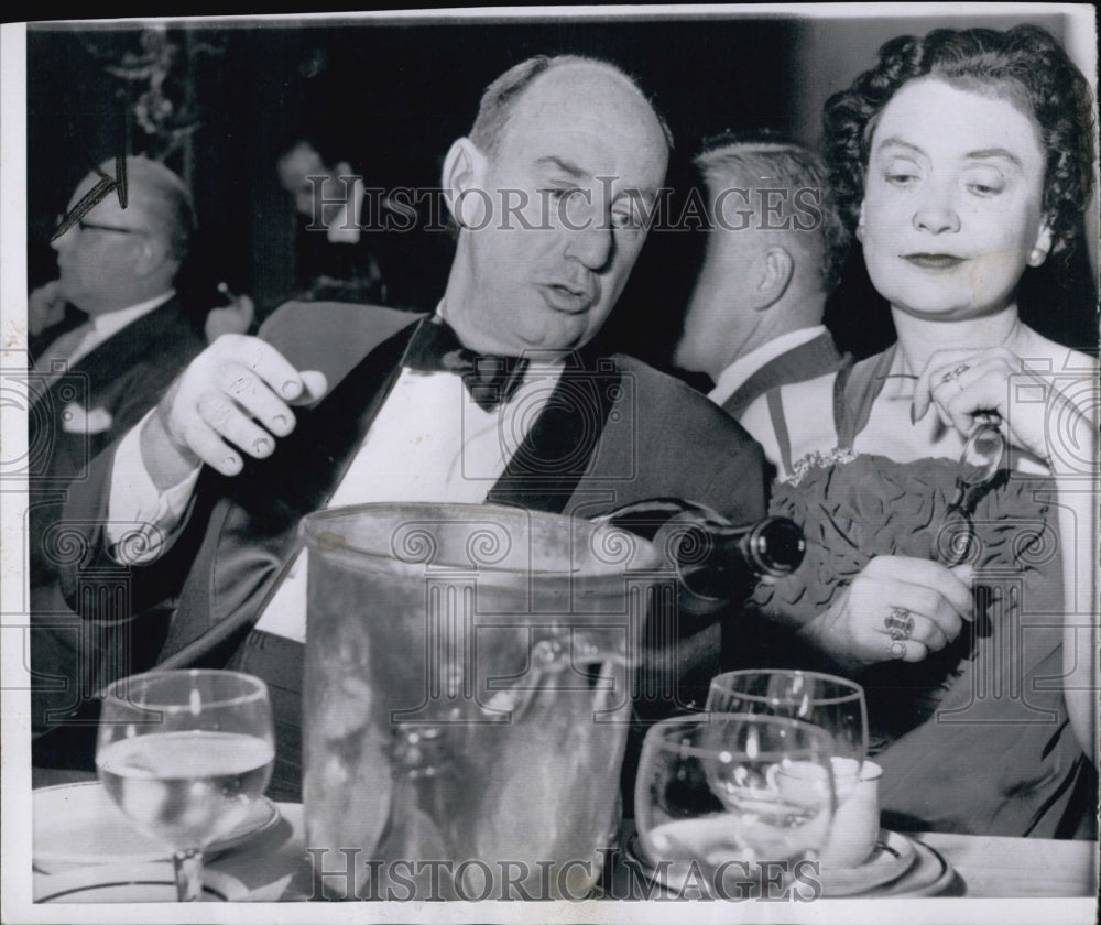 1957 Adlai Stevenson American Politician Night Club in Paris "Lido"-Historic Images