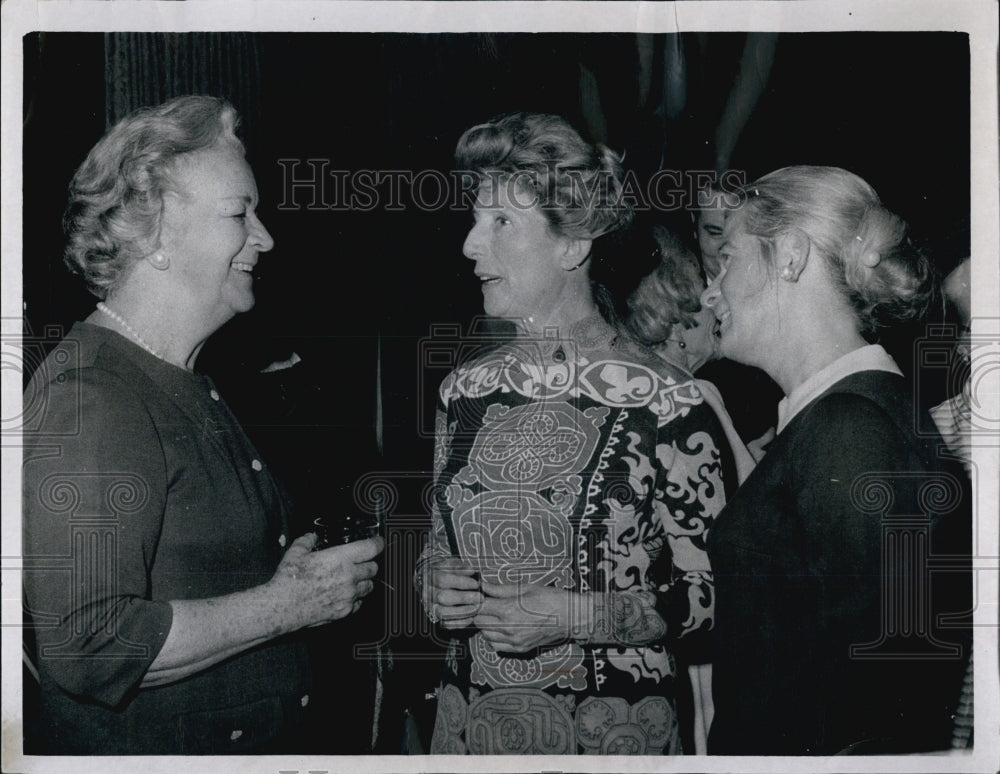 1970 Madame Jean Herve Donnard,Jacqueline DeSuze & Marguerat Fourel-Historic Images
