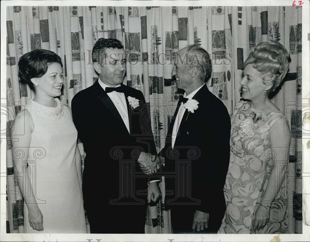 1969 Elks Installation Mrs Virginia Donahoe husband Exalted Ruler-Historic Images