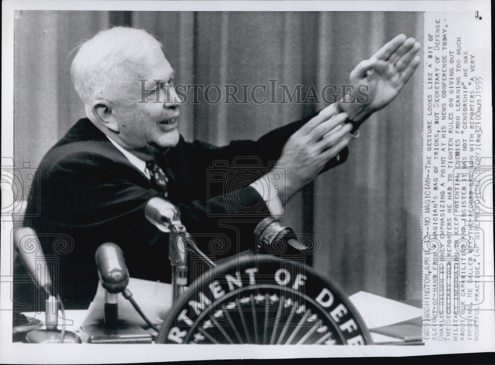 1955 Secretary of Defense Charles Wilson-Historic Images