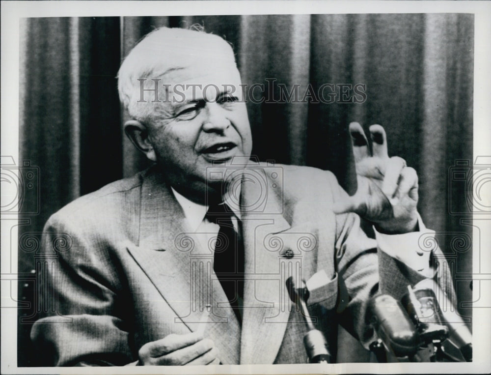 1955 Charles Wilson, Secretary of Defense at the Pentagon-Historic Images