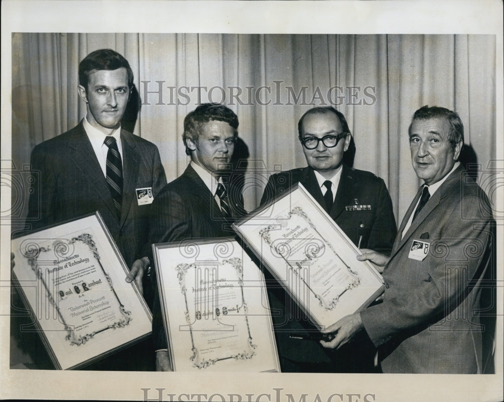 1974 Pres Jerome Wiesner Pres MIT Food & Nutrition Scientists-Historic Images