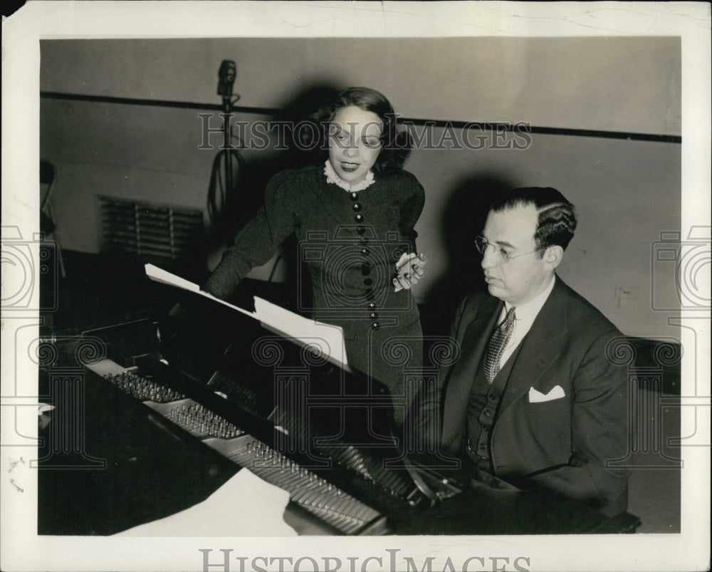 1937 Irene Wicker Kellog&#39;s Singing Lady &amp; Milton Rettenberg on Radio-Historic Images