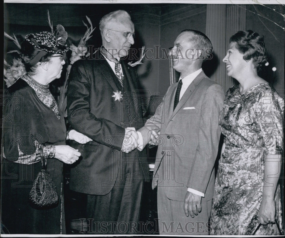 1961 Rep. John McCormack gets Royal Order of the Phoenix award-Historic Images