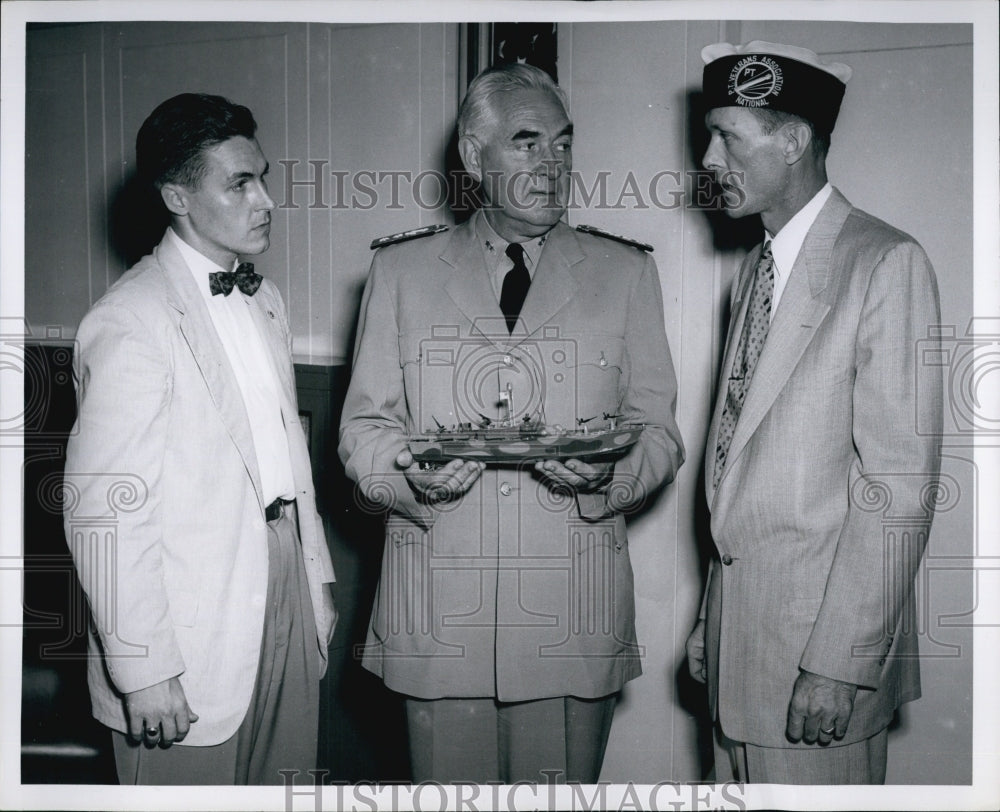 1952 Joseph O'Brien, Rear Admiral John McCrea, Bob Spofford-Historic Images