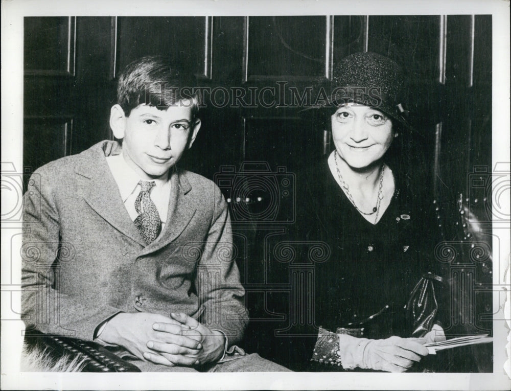1938 Missing Medill McCormick & his Mother Ruth Hanna McCormick-Historic Images