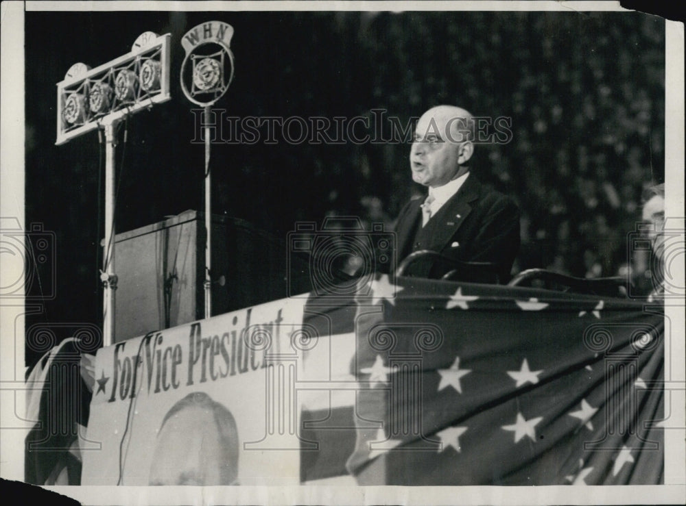 1928 Colonel Herbert Lehman Candidate for Lt Governor Speaking-Historic Images