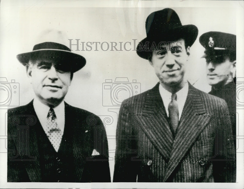 1943 Herbert Lehman US Director of Foreign Relief  & Hugh Jackson-Historic Images