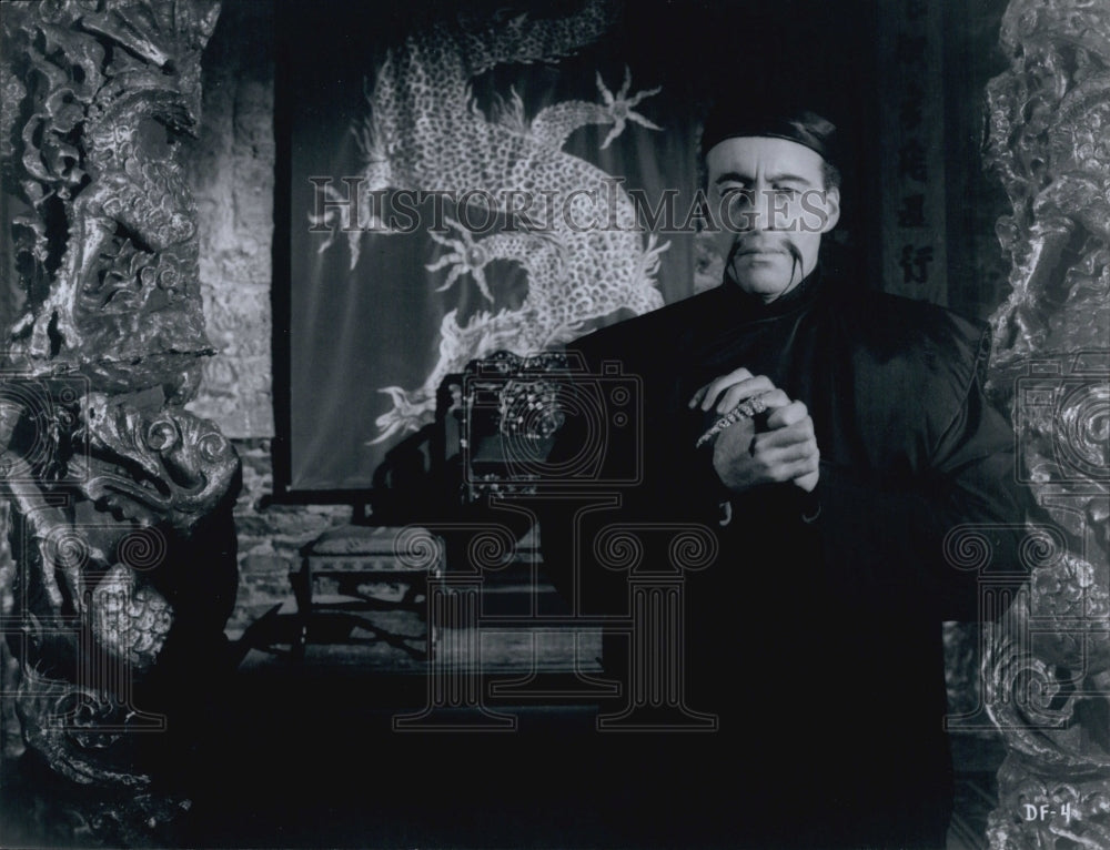 1965 Press Photo Actor Christopher Lee - Historic Images