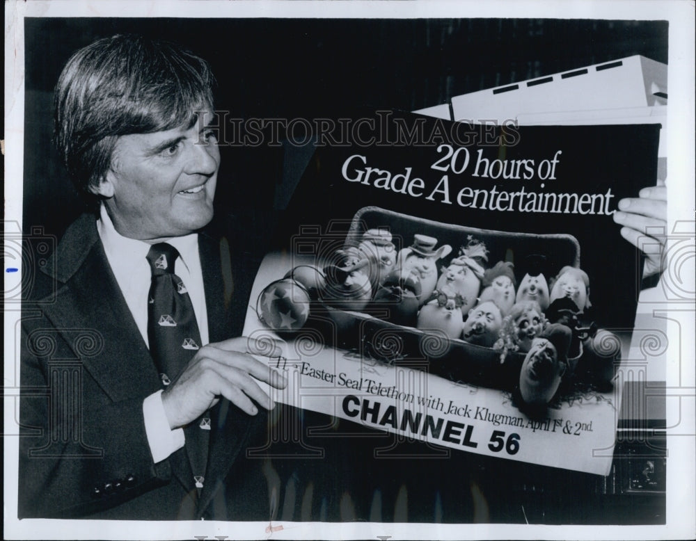 1978 Radio & TV Personality Dave Maynard During Telethon-Historic Images