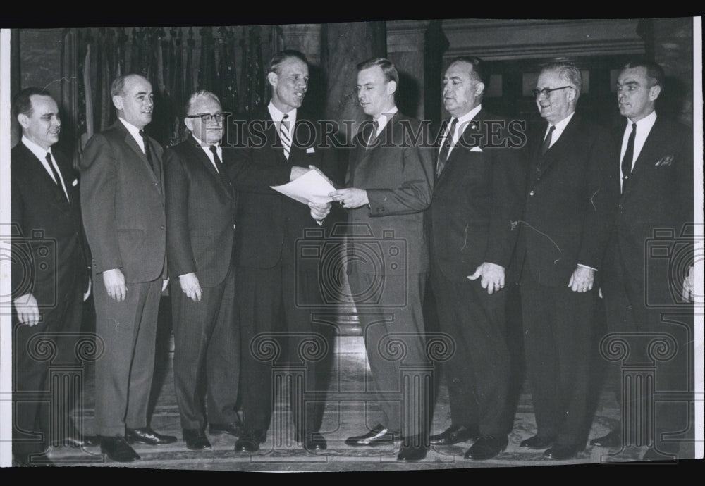 1963 America Printing House Apprentice of the Year J Healy Superinte-Historic Images