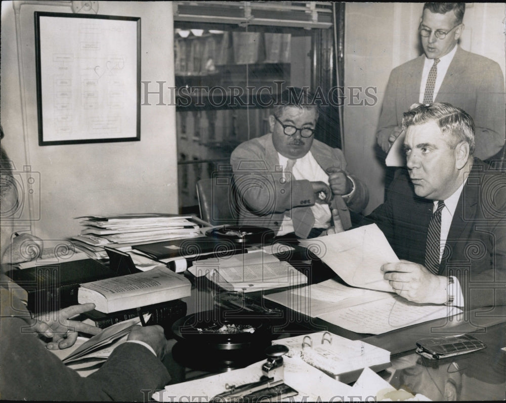 1958 Tax Commissioner Joseph Nealy on the Tax of Goldfine-Historic Images