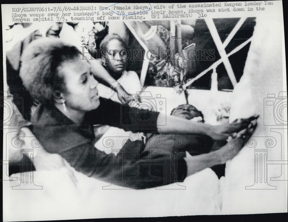 1969 Mrs.PAmela Mboya,wife of Assassinated Kenya Leadr Tom  Mboya.-Historic Images