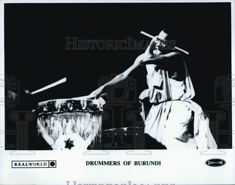 Drummers of Burundi on Caroline label-Historic Images