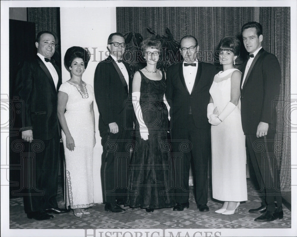 1968 Somerville Jaycee Dinner with Atty and Mrs. Martin Dropkin.-Historic Images