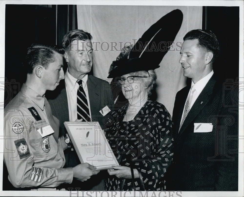 1955 Mary Driscoll Chairman of Boston Licensing Board Red Feather Ca-Historic Images