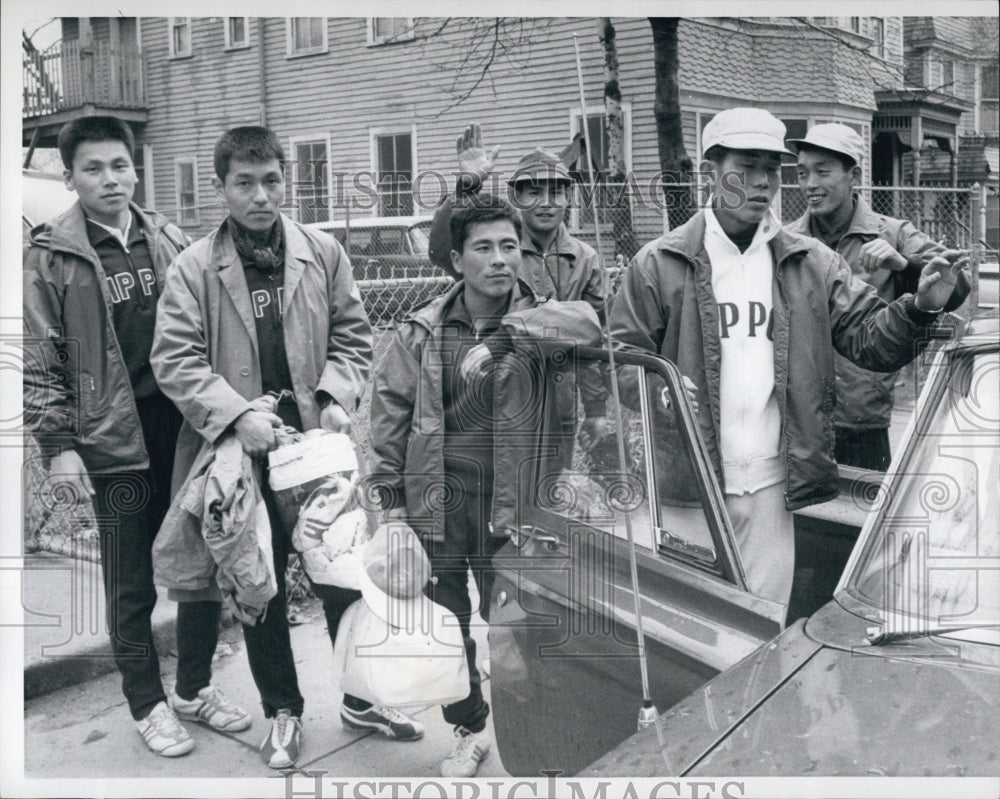 1965 Japan Runners Coach Mobuyoshi Sadanaga Boston Marathon-Historic Images