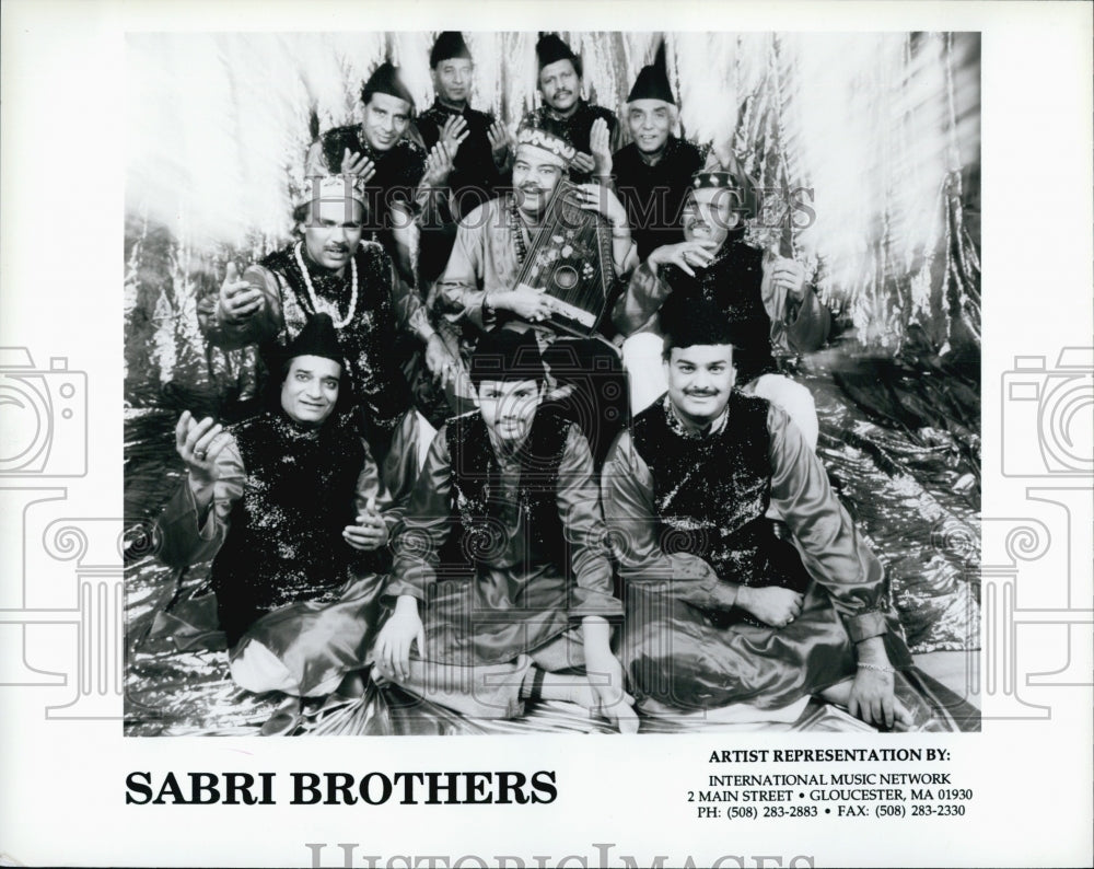 1996 The Sabri Brothers, Singers and Musicians-Historic Images