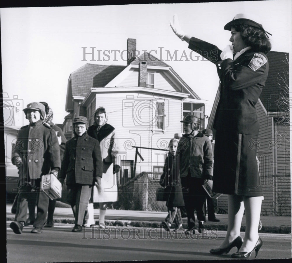 1962 Mrs. Maureen O'Handley Hub Traffic Supervisor-Historic Images