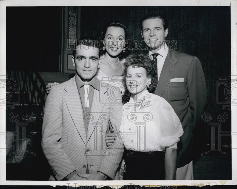 1953 Primo Sablone  Wife, Randy Merriman Bess Myerson The Big Payoff-Historic Images
