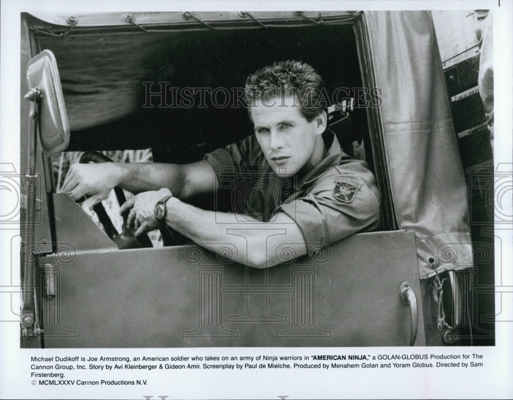 Michael Dudikoff, Actor in "American Ninja"-Historic Images