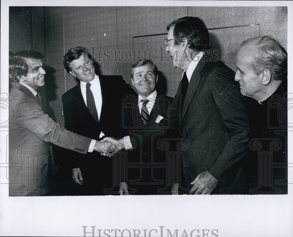 Rev. Robert Drinan and Senator Ted Kennedy-Historic Images